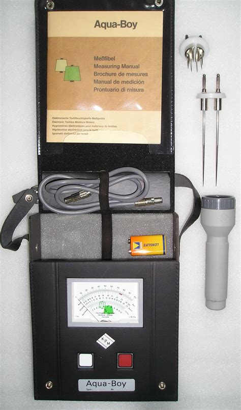 Textile Moisture Meter commercial|aqua boy textile moisture meter.